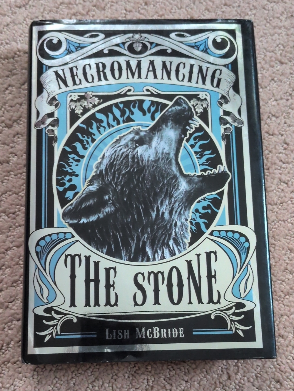 Necromancing the Stone Lish McBride 2012 1st Edition 1st Printing HC